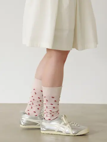 ミディ | プチメッシュフラワーソックス