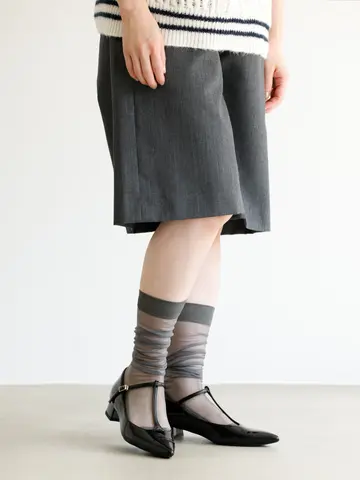 ストッキング感覚で履ける靴下