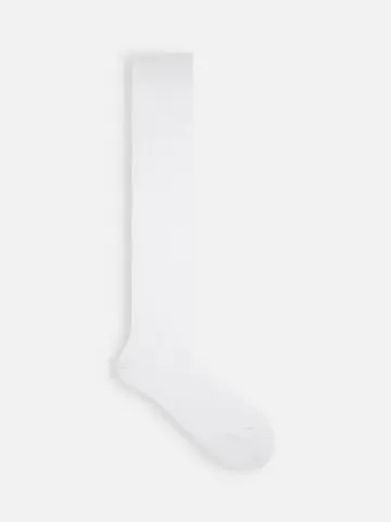 チュールフローラルレースハイソックス