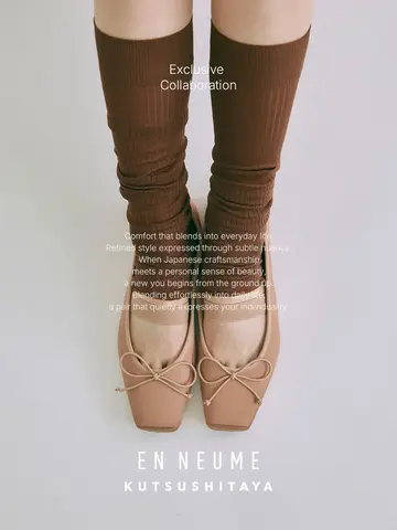 【EN NEUME】Sheer Bright Stirrup High Socks