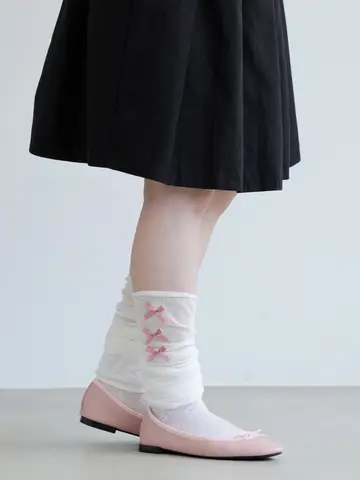 ガーゼルーズリボン2WAYウォーマー