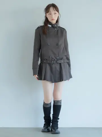 【Epyuk】スリット入りレッグウォーマー