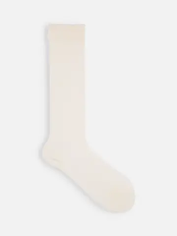 【やさしくフィット】ソフティナイロン無地ハイソックス