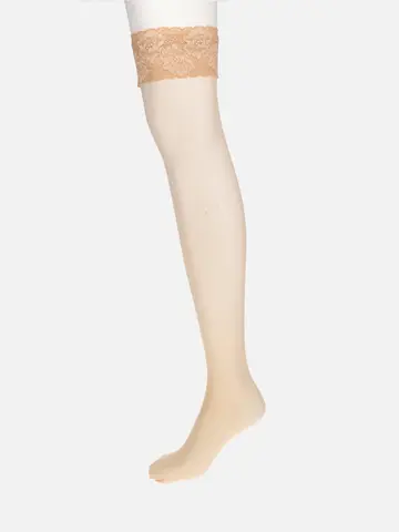 レース付きストッキングオーバーニー