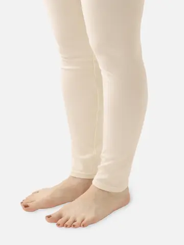 縫製綿裏起毛レギンス10分丈