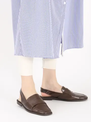 縫製リブレギンス9分丈