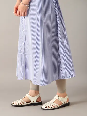 【綿混】さらっとレギンス10分丈(JM～L)