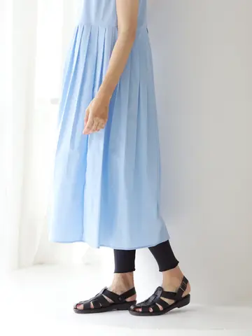 縫製リブレギンス10分丈