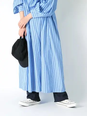 縫製フレアレギンス11分丈