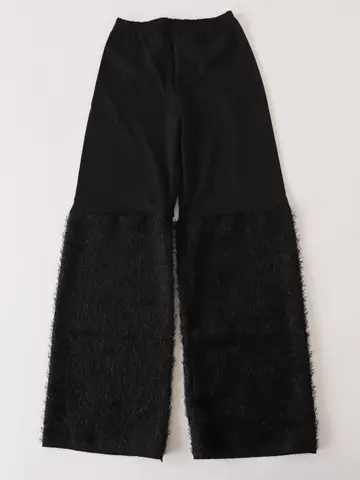 縫製カットジャカードレギンス11分丈