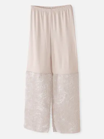 縫製カットジャカードレギンス11分丈