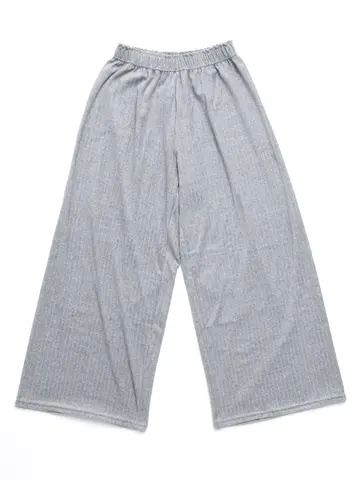 縫製コットンベロアレギンス