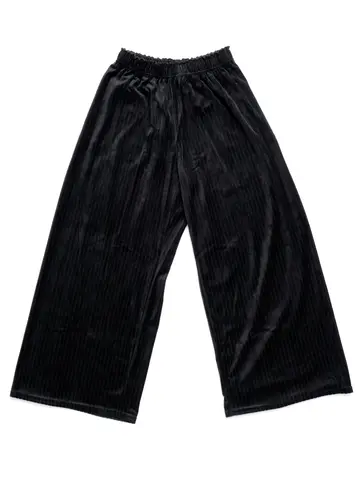 縫製コットンベロアレギンス