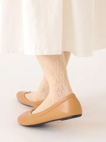 ラッセルレーシーフラワータイツ