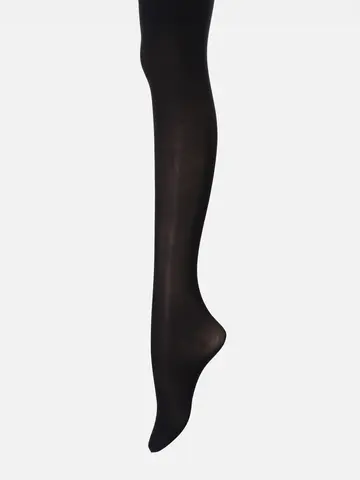 【ほんのり透ける、上品仕上げ】40デニール  PUFTYタイツ / M-L