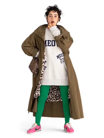 80デニール プレミアムタイツ