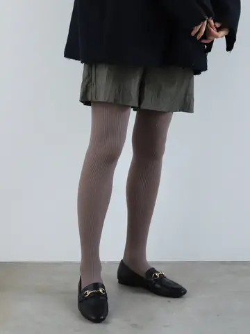 150デニール2×2リブタイツ