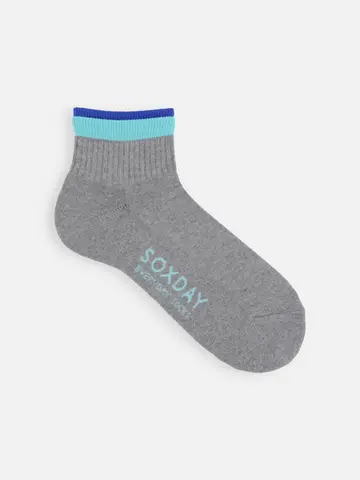 【メンズ】アメリブパイル2枚重ねショートソックス