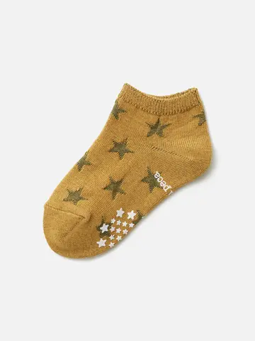 【キッズ】星柄リンクススニーカー丈ソックス / 13-15cm