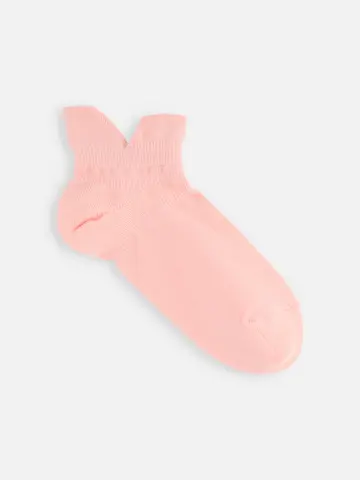 キッズ 綿ダブルガードスニーカー用ソックス19～21cm【カスタム刺繍対応商品】