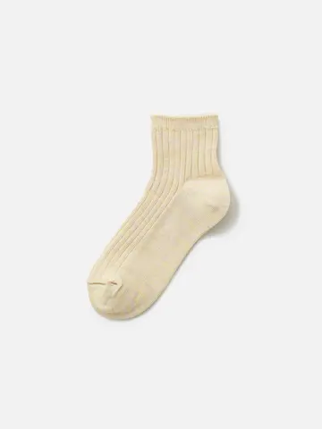 キッズ ミックスカラーリブショートソックス