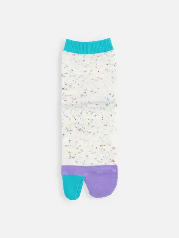 キッズ 足袋ネップ切替ソックス19～21cm