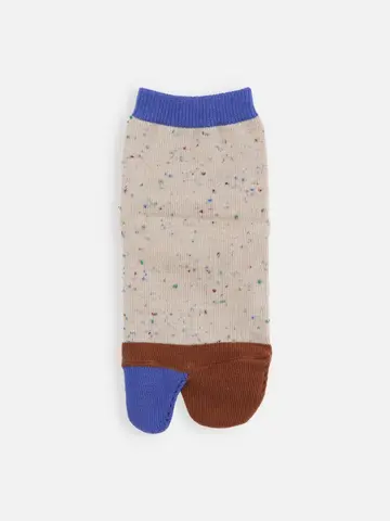 キッズ 足袋ネップ切替ソックス19~21cm