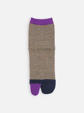 キッズ 足袋ネップ切替ソックス19~21cm