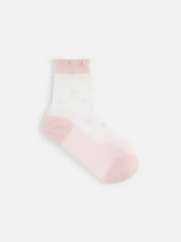 キッズ ハートシアーソックス19～21cm