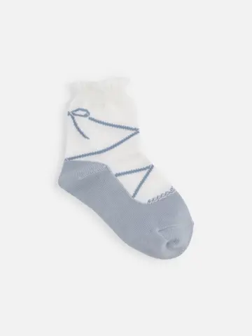 キッズ バレエシューズ風ソックス 19~21cm