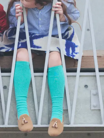 キッズ ベタハイソックス19〜21cm