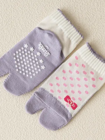 キッズ いろいろ柄足袋ショートソックス 13～15cm