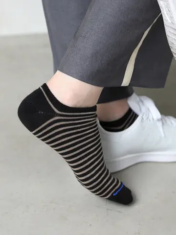 【定番】ボーダースニーカー用ソックス