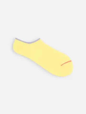 【定番】トップ切り替えスニーカー丈ソックス