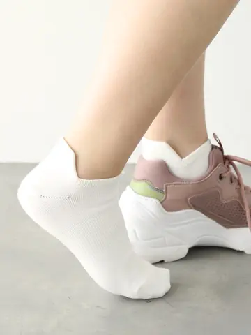 【定番】ドライ×デオドラントアキレスガードスニーカー用ソックス