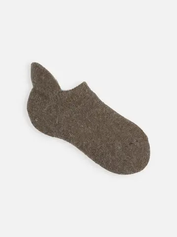 かかと引っぱり付ルームカバーソックス