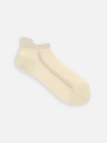 メッシュサイドラメスニーカー用ソックス
