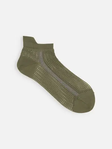 メッシュサイドラメスニーカー用ソックス