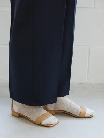 花と実フロートショートソックス