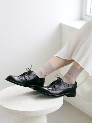 【定番】ソフトナイロン無地ショートソックス