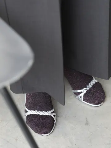 【定番】どんな服装にもあう足元キラめくラメショートソックス