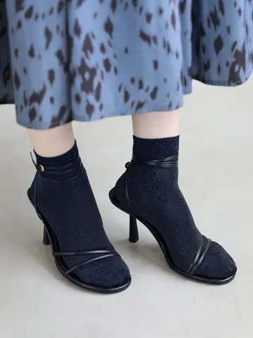 【定番】グリッターラメショートソックス