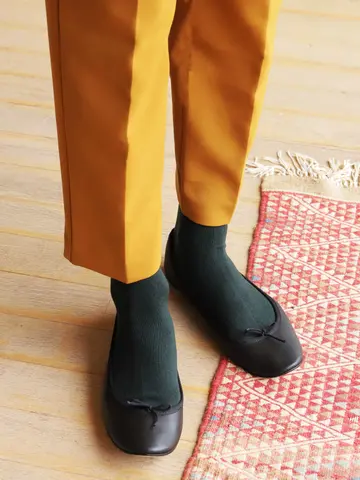 【最高級ウール】無地ソックス