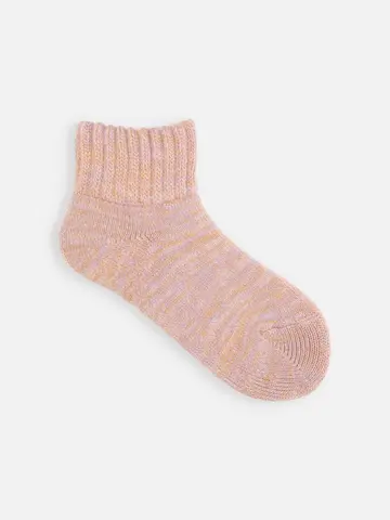 引き揃えパイル起毛ルームソックス