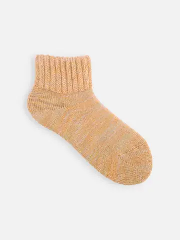 引き揃えパイル起毛ルームソックス