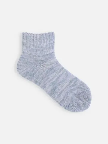 引き揃えパイル起毛ルームソックス