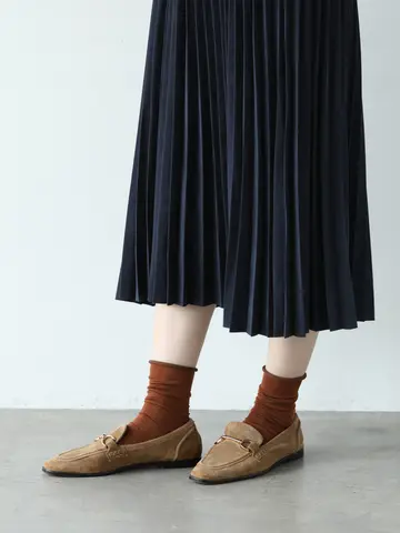 【定番】綿混ロールショートソックス