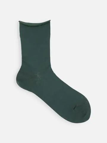 【定番】綿混ロールショートソックス