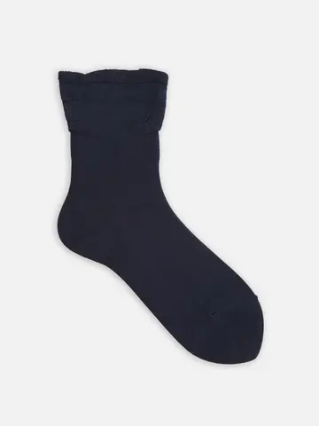 レーヨンシルクのふわふわショートソックス