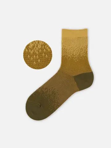 タイダイ風ジャカードソックス